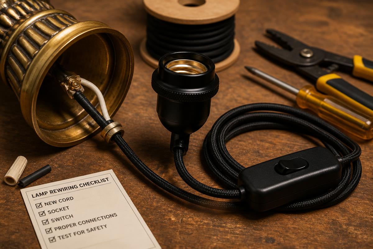 Lamp Cord Types Explained: SPT-1, SPT-2 and Cloth Covered illustration